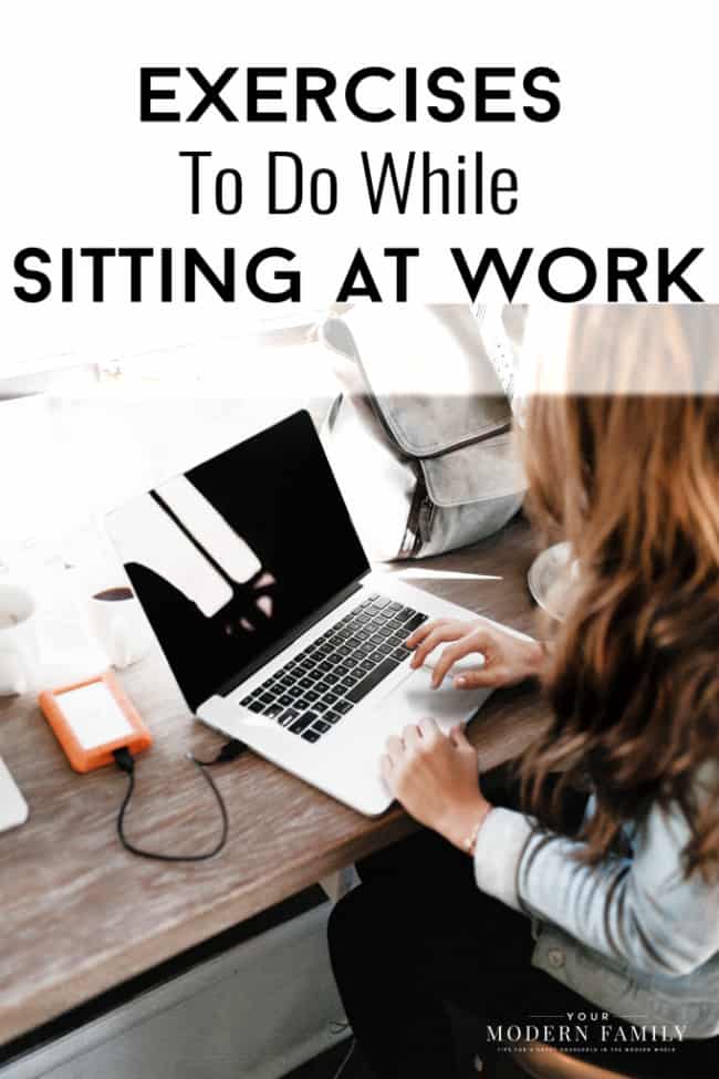 exercises to do while sitting down