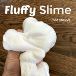 Fluffy Slime (no-stick slime)