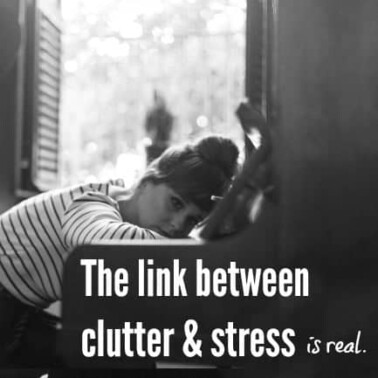 the link between clutter & stress