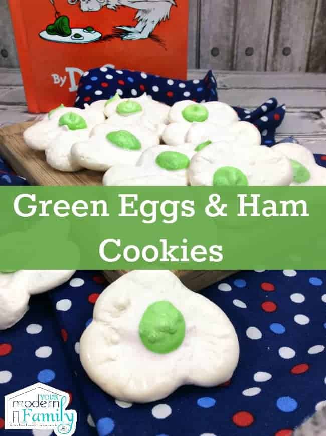 green eggs & ham cookies