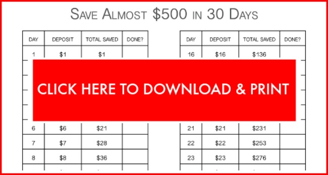 Click to download Save 500 in 30 Days!