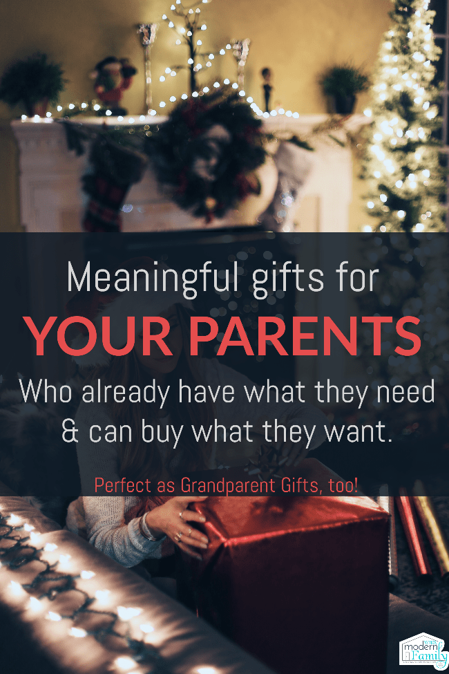 Gifts for parents - Meaningful gifts for YOUR PARENTS and kids grandparents