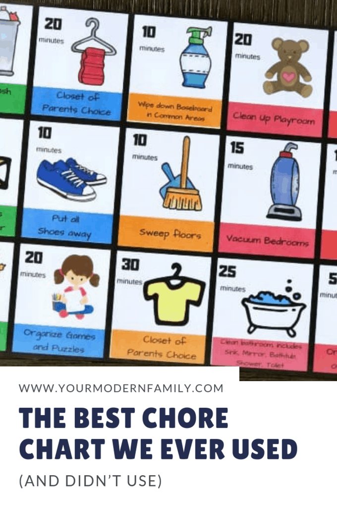the best chore chart we've ever used. 