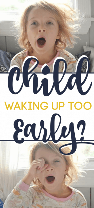 Child waking up too early? Try this!