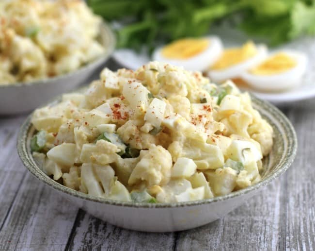 Low Carb Cauliflower “Potato” Salad