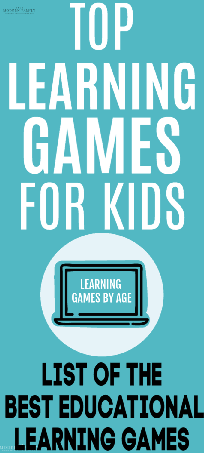 Top learning games for kids - online & offline