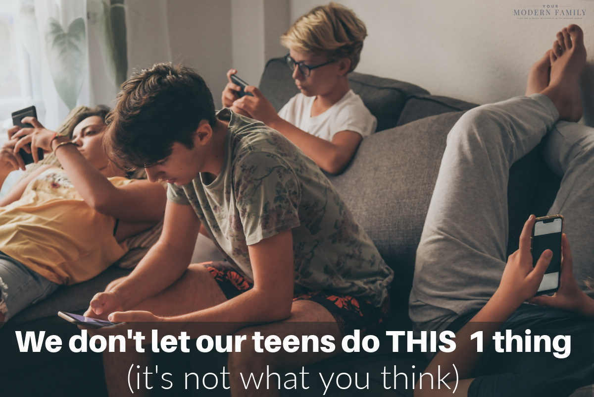 Teenagers online - technology rules