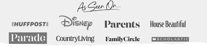 A close up of a variety of logos.
