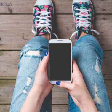 A cell phone.