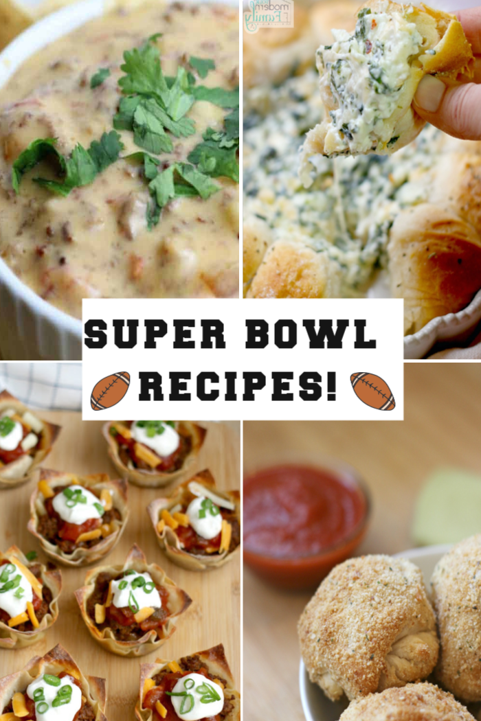Super Bowl Appetizers & recipes