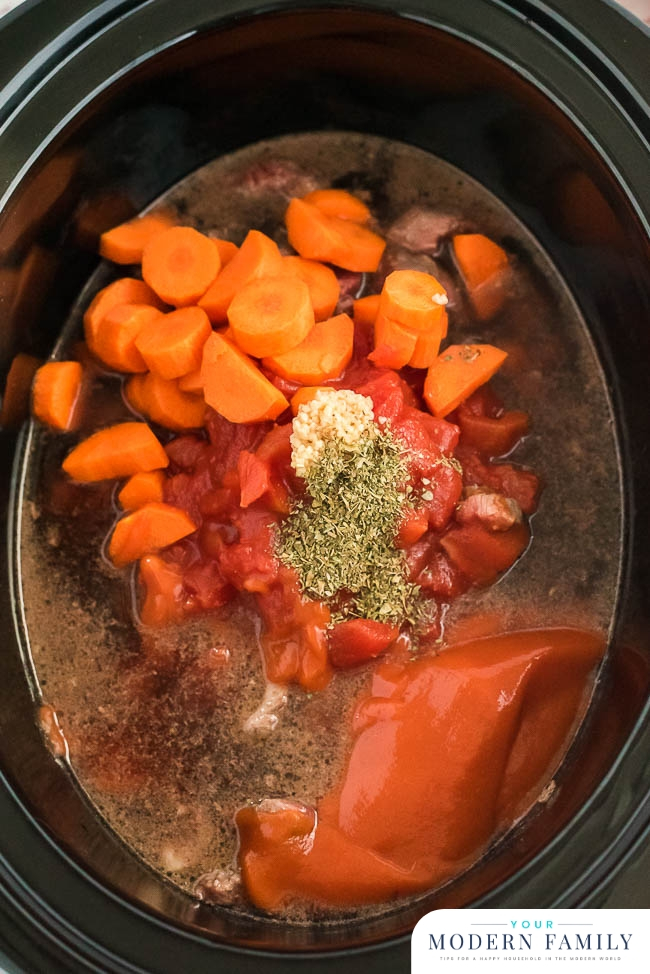 slow cooker beef stew ingredients