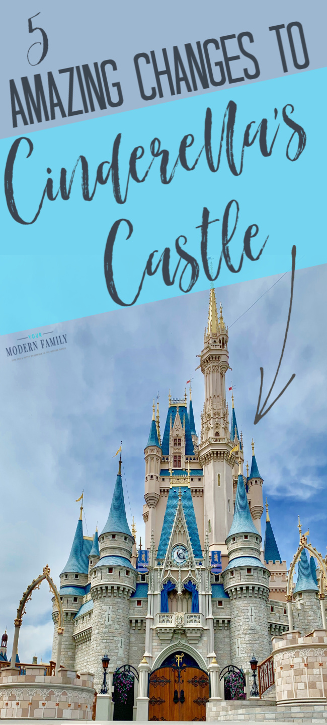 5 Must-See changes to Cinderella's Castle!