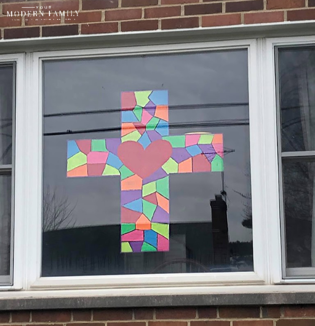 STAINED GLASS WITH WINDOW CHALK 2