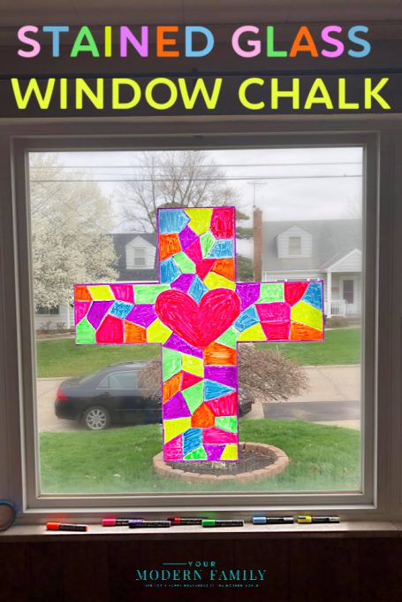 STAINED GLASS WITH WINDOW CHALK 3