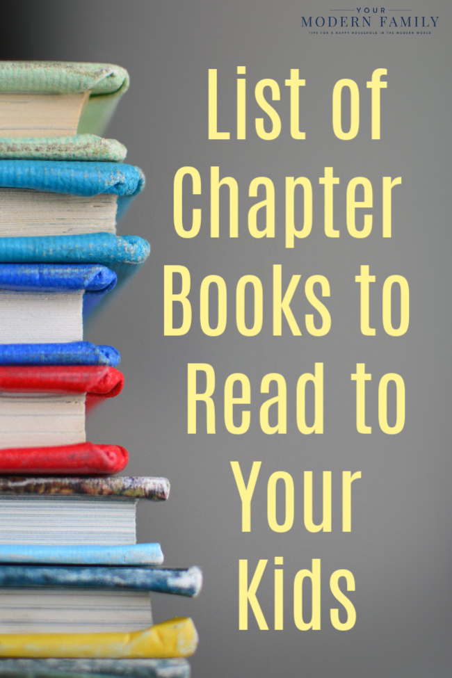 chapter books to read to elementary school kids