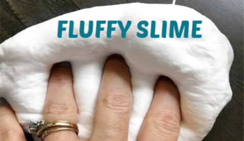 Fluffy Slime Recipe (non-sticky slime!) - Your Modern Family