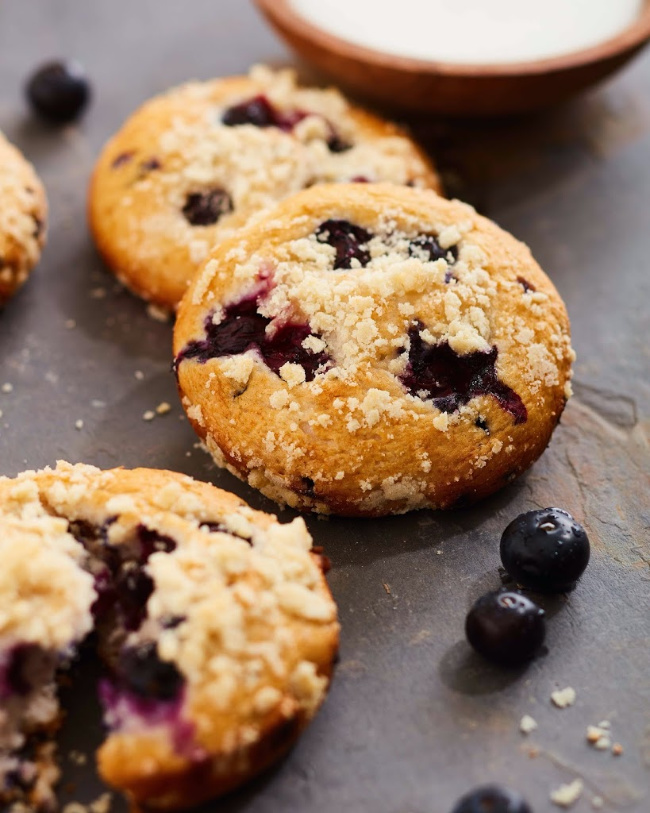 Homemade Blueberry Muffins that are simple to make!