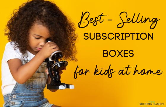 best-selling subscription boxes for kids at home