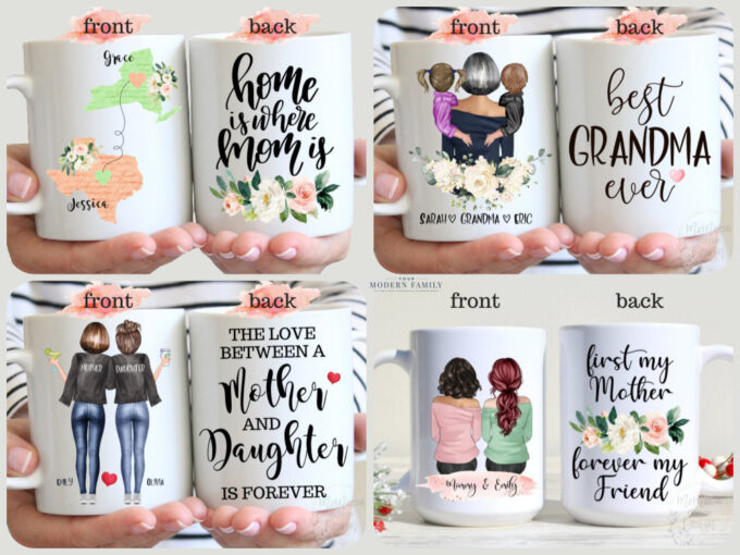 Custom Personalized Mug - perfect gift for parents or grandparents