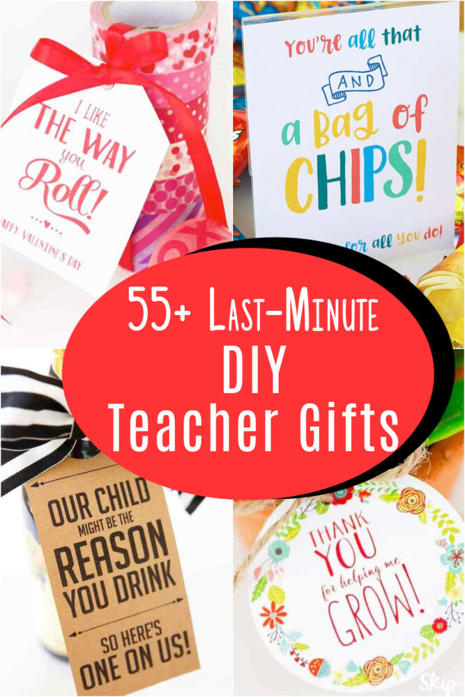 DIY teacher gifts 
