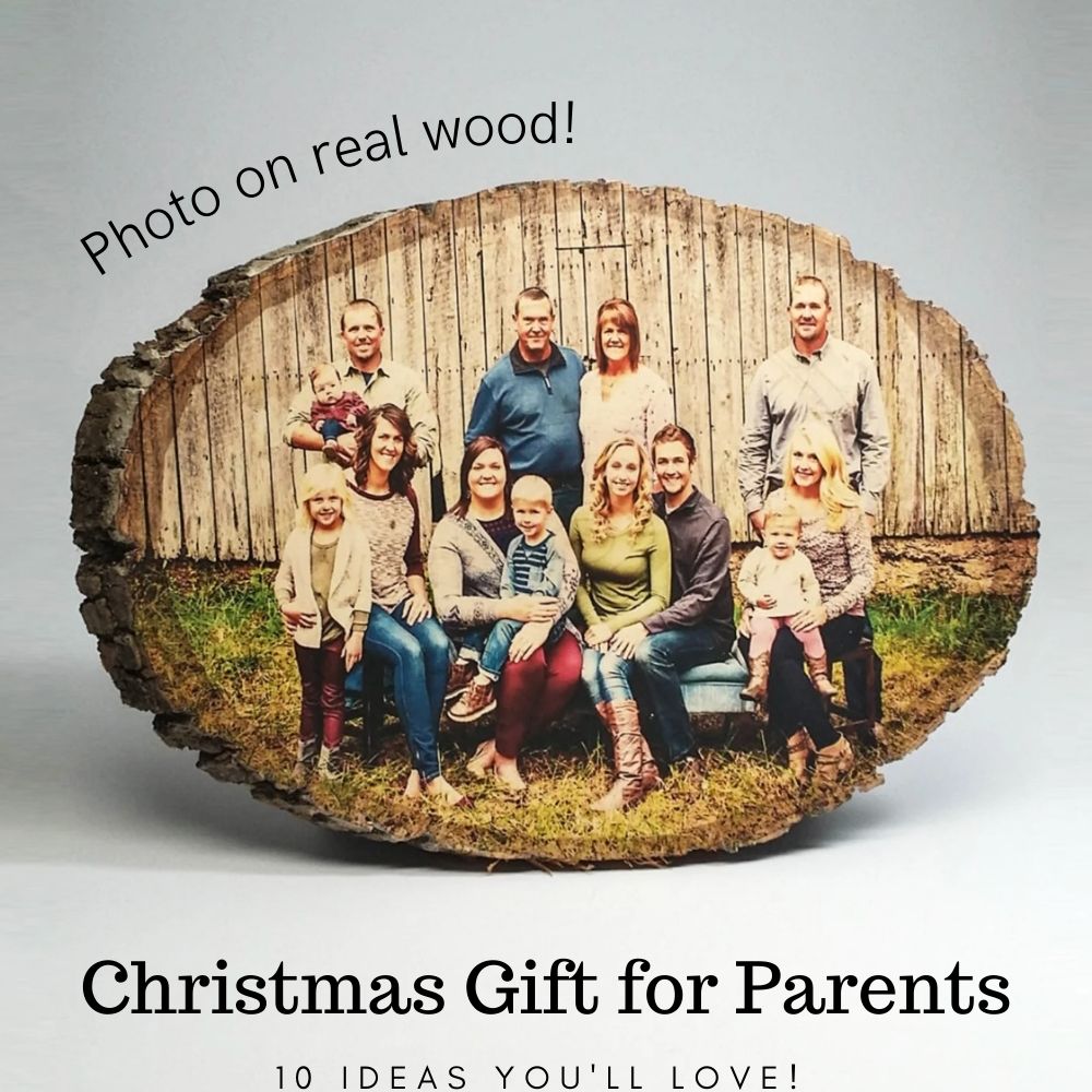 Best Christmas Gifts for Parents - wooden photo 