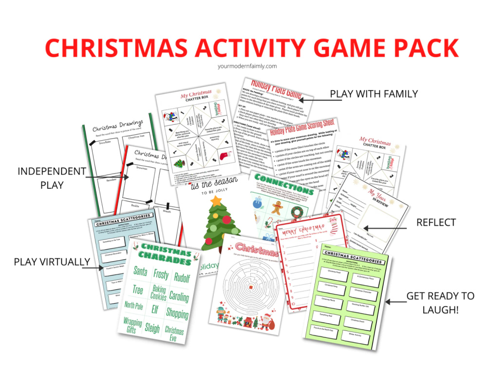Christmas game pack
