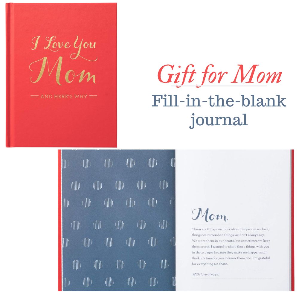 family tree gift for parents - journal for mom