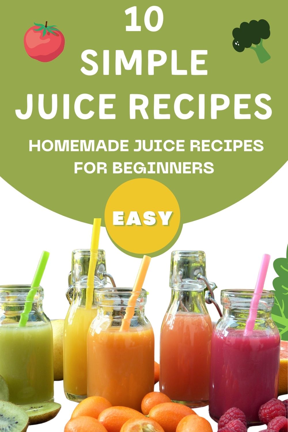 ten easy juice recipes for beginners 