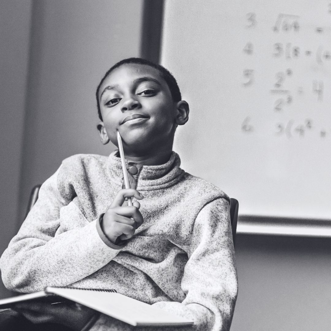 Child Using Math for Developing Problem-Solving